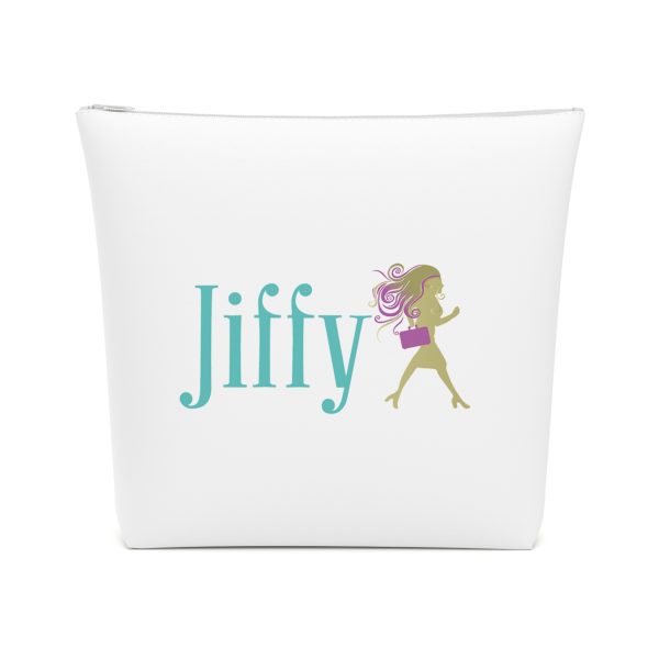 Chic Cotton Cosmetic Bag, Makeup Organizer, Travel Pouch, Gifts for Her, Stylish Storage, Jiffy Design - Image 10