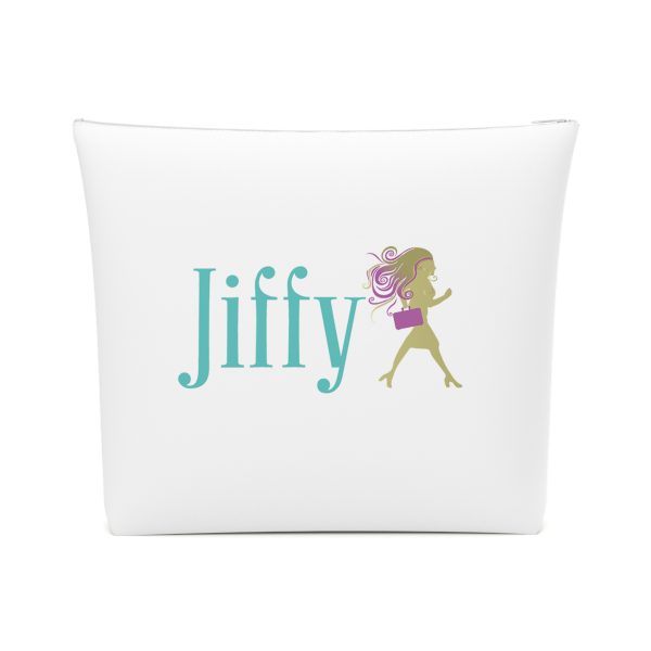 Chic Cotton Cosmetic Bag, Makeup Organizer, Travel Pouch, Gifts for Her, Stylish Storage, Jiffy Design - Image 13